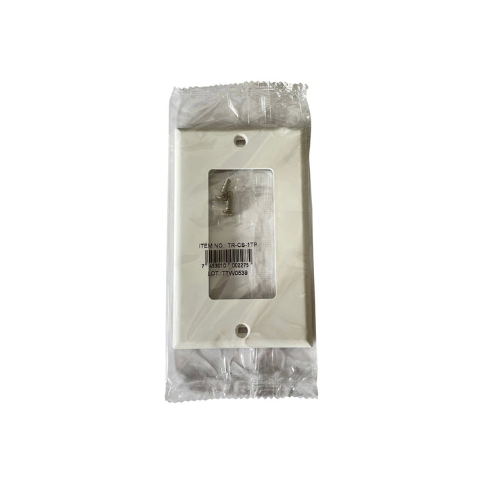 PLACA PARA INTERRUPTOR TROEN BLANCO
