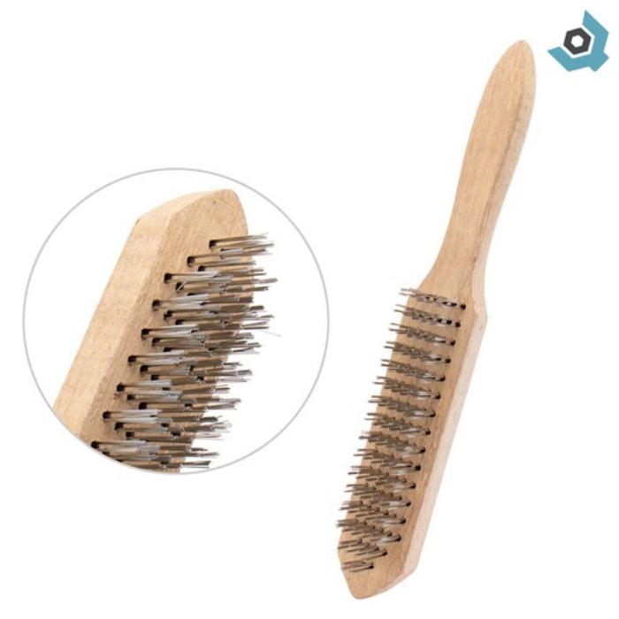 CEPILLO DE ALAMBRE SECURITY TRIANGULAR 11" (F. 96 PZA)