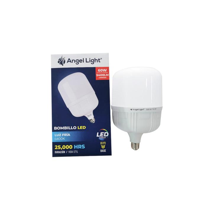 BOMBILLA LED ANGEL LIGHT CILINDRICA 60W (F. 20 PZA)