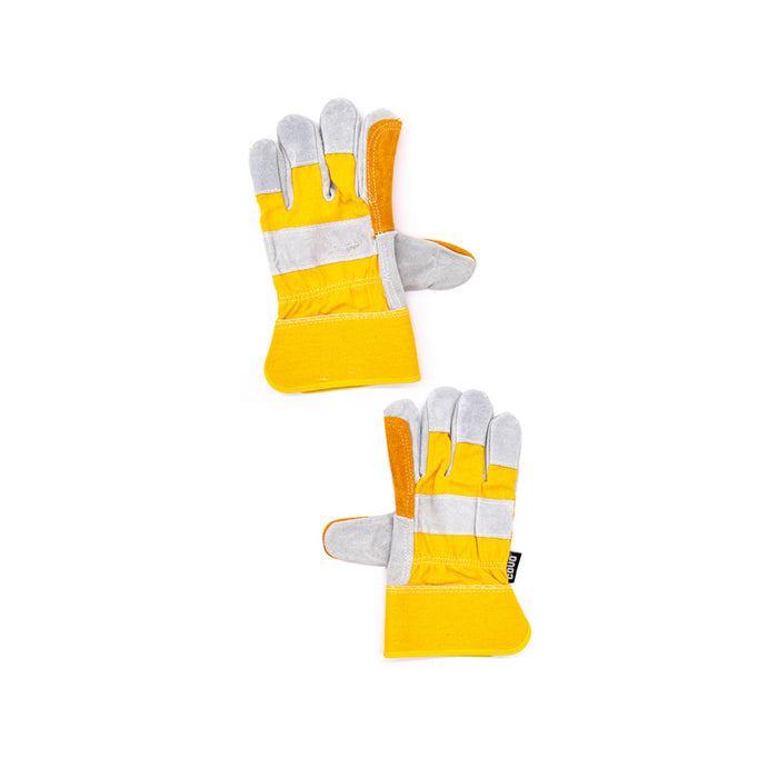 GUANTES COVO DE CUERO Y LONA REFORZADA (F. 120 PARES)