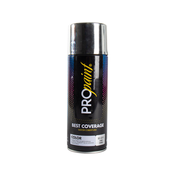 PINTURA EN SPRAY PROPAINT CROMO (F. 12 PZA)