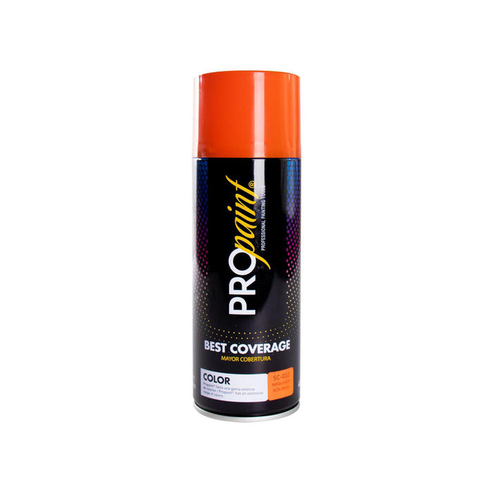 PINTURA EN SPRAY PROPAINT NARANJA NEON (F. 12 PZA)