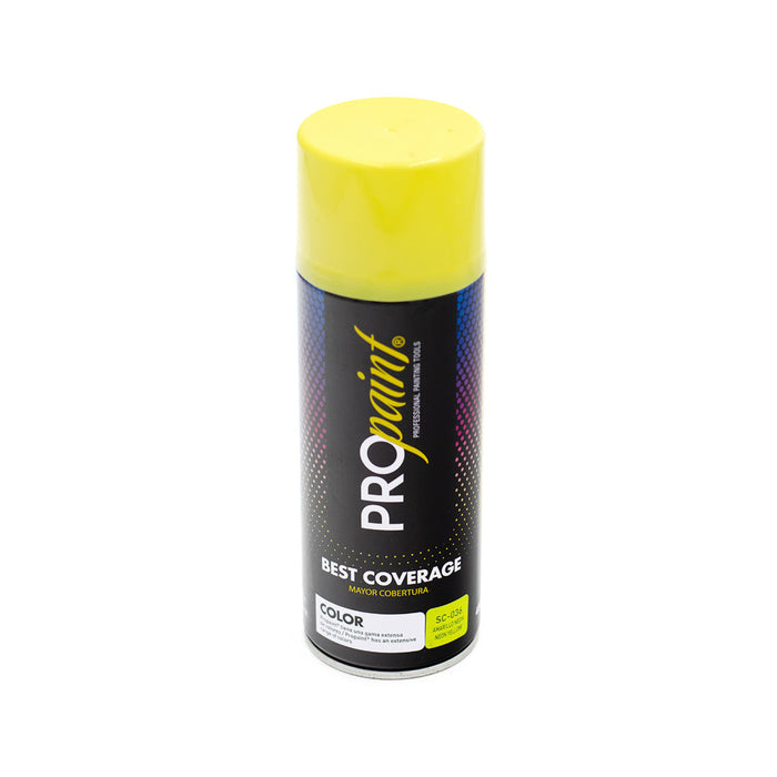 PINTURA EN SPRAY PROPAINT AMARILLO NEON (F. 12 PZA)