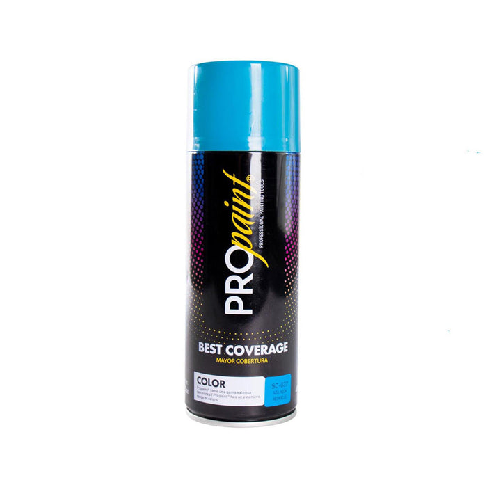 PINTURA EN SPRAY PROPAINT AZUL NEON (F. 12 PZA)